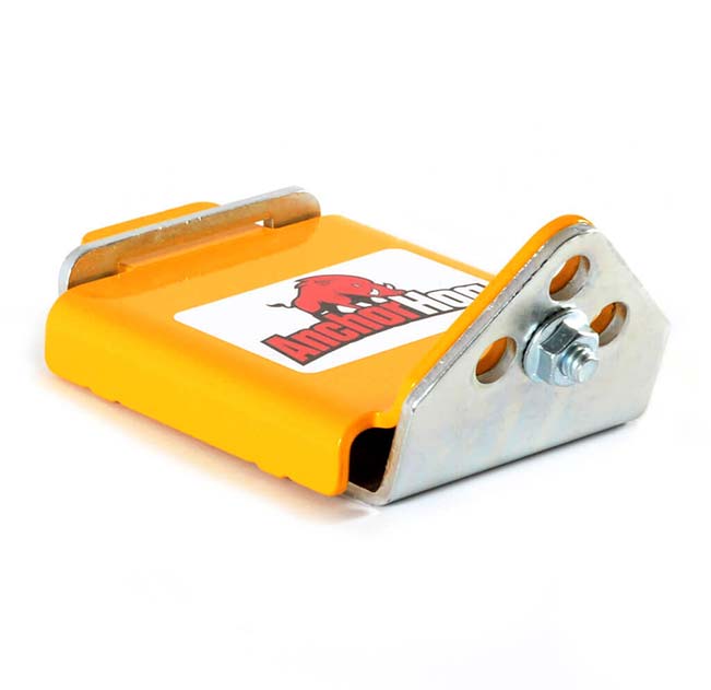 Yellow Powder Coat Security Anchor