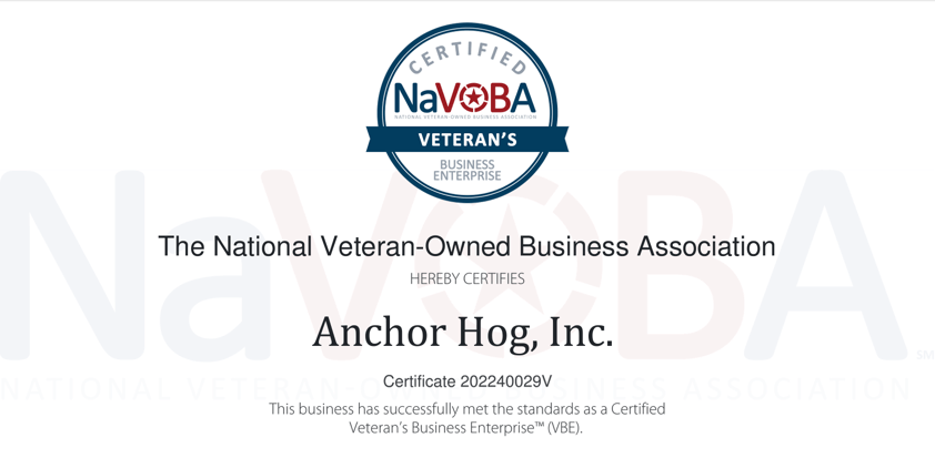 veteran business enterprise